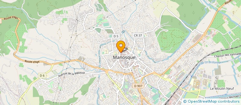 localisation de l'entreprise MONSIEUR ANTOINE PLOUZIN à MANOSQUE