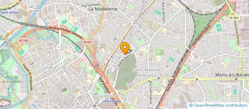 localisation de l'entreprise MONSIEUR ANTOINE PLUMECOCQ  LA MADELEINE