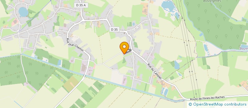 localisation de l'entreprise MONSIEUR ANTOINE PLUQUE  FLINES-LEZ-RACHES