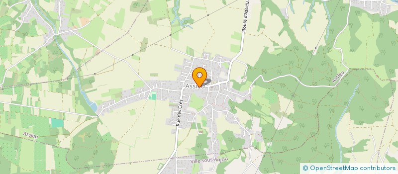 localisation de l'entreprise MONSIEUR ANTOINE POCHART  ASSIEU