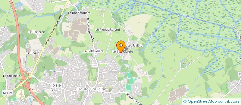 localisation de l'entreprise MONSIEUR ANTOINE POIRIER  PONTIVY