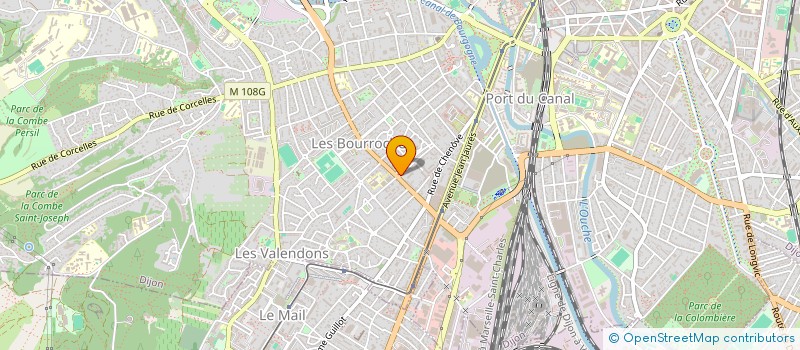 localisation de l'entreprise MONSIEUR ANTOINE POIRIER à DIJON