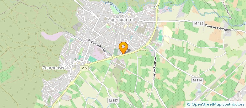 localisation de l'entreprise MONSIEUR ANTOINE PONS à COURNONTERRAL