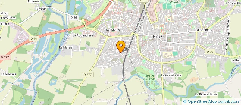 localisation de l'entreprise MONSIEUR ANTOINE POSNIC  BRUZ