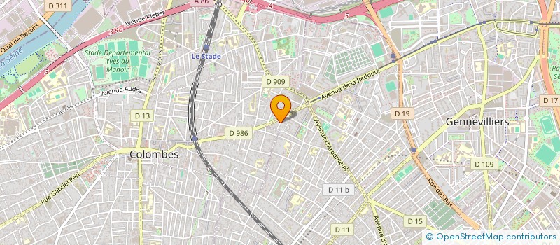 localisation de l'entreprise MONSIEUR ANTOINE POUILLE à BOIS-COLOMBES