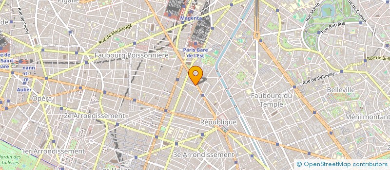 localisation de l'entreprise MONSIEUR ANTOINE POULAIN  PARIS