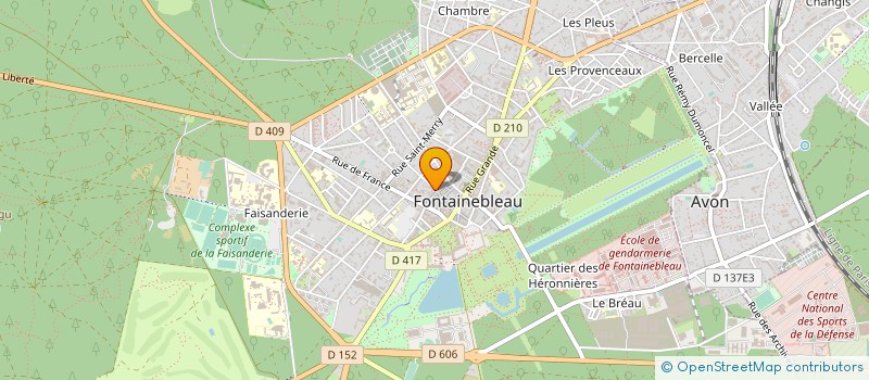 localisation de l'entreprise MONSIEUR ANTOINE POULET à FONTAINEBLEAU