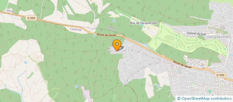 localisation de l'entreprise MONSIEUR ANTOINE POURIN  CAVEIRAC