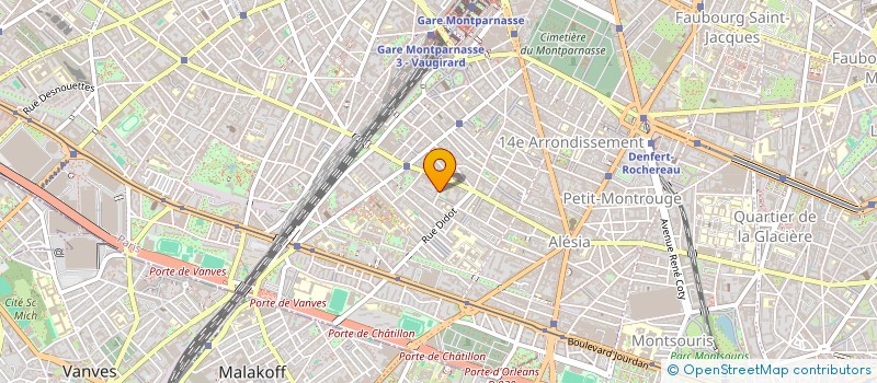 localisation de l'entreprise MONSIEUR ANTOINE POUVILLE  PARIS