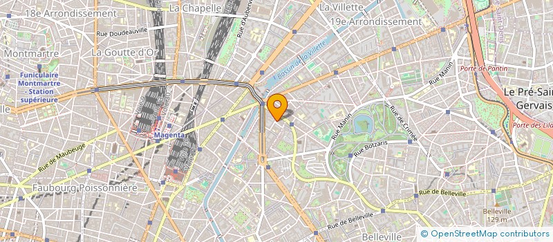 localisation de l'entreprise MONSIEUR ANTOINE POYARD  PARIS