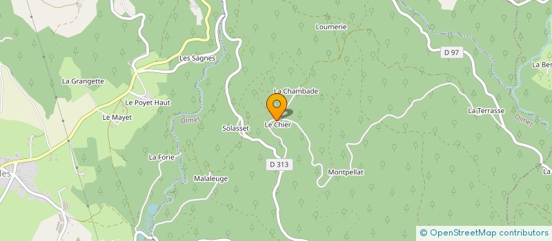 localisation de l'entreprise MONSIEUR ANTOINE PRADIER  SAINT-GERVAIS-SOUS-MEYMONT