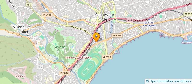 localisation de l'entreprise MONSIEUR ANTOINE PRAT à CAGNES-SUR-MER