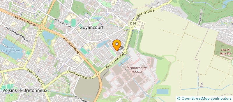 localisation de l'entreprise MONSIEUR ANTOINE PRECHAC  VOISINS-LE-BRETONNEUX