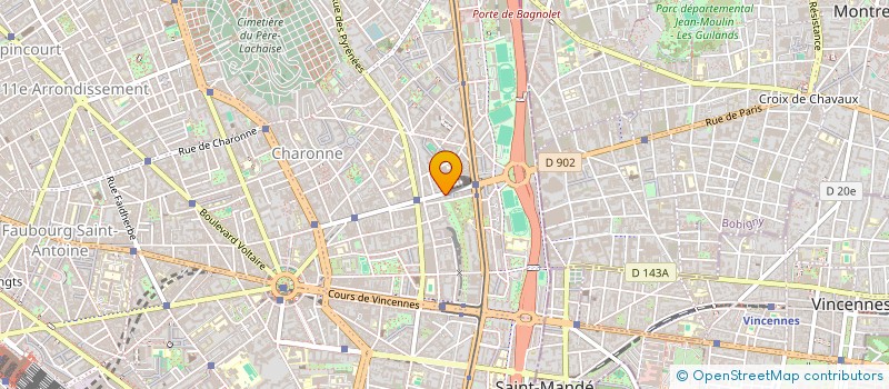 localisation de l'entreprise MONSIEUR ANTOINE PRECOS  PARIS