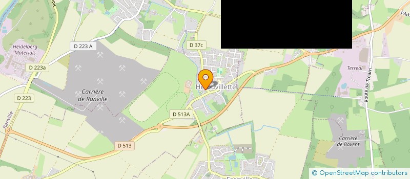 localisation de l'entreprise MONSIEUR ANTOINE PREVOST  RANVILLE