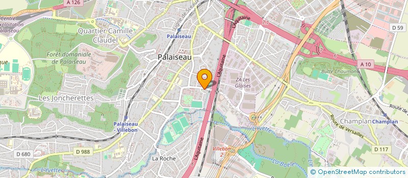 localisation de l'entreprise MONSIEUR ANTOINE PREVOST à PALAISEAU