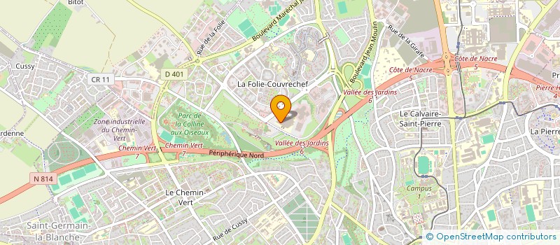 localisation de l'entreprise MONSIEUR ANTOINE PRIGENT à CAEN