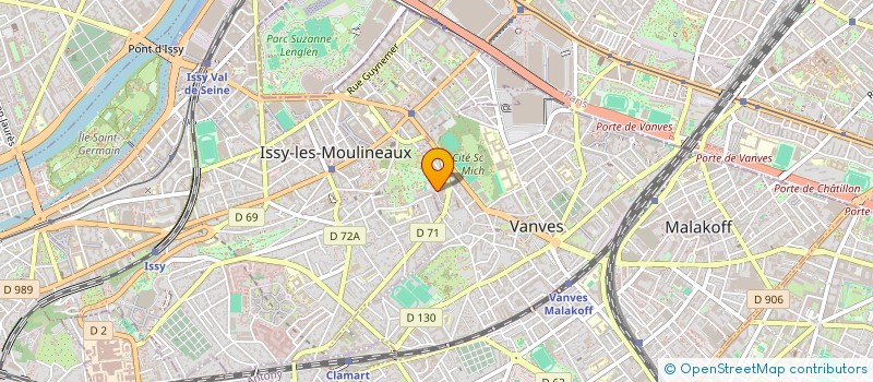 localisation de l'entreprise MONSIEUR ANTOINE PROUST à ISSY-LES-MOULINEAUX