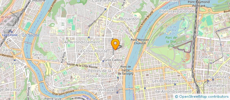 localisation de l'entreprise MONSIEUR ANTOINE PUGLIESI  LYON