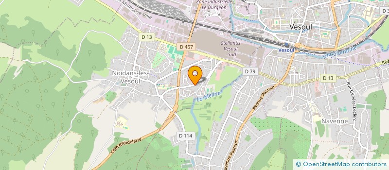 localisation de l'entreprise MONSIEUR ANTOINE PUKIEL  MAILLERONCOURT-CHARETTE