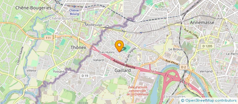 localisation de l'entreprise MONSIEUR ANTOINE QUAGLIARIELLO  GAILLARD