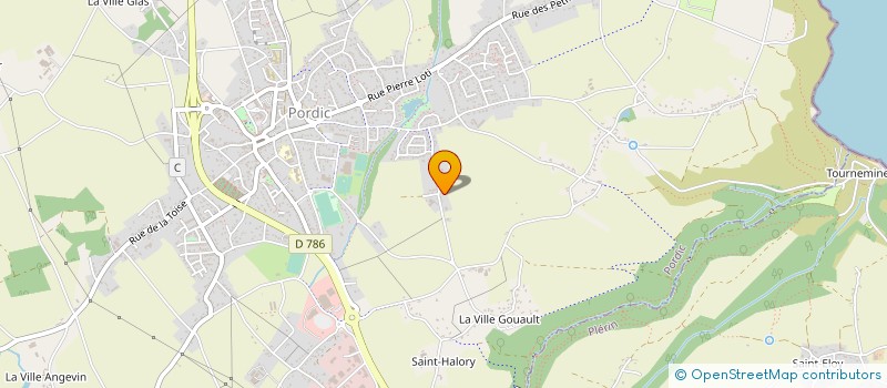 localisation de l'entreprise MONSIEUR ANTOINE QUEHE à PORDIC