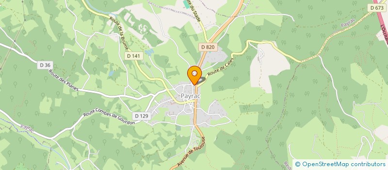 localisation de l'entreprise MONSIEUR ANTOINE QUIBAN  LAMOTHE-FENELON