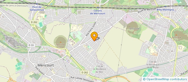 localisation de l'entreprise MONSIEUR ANTOINE QUIGNON  MERICOURT