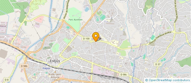 localisation de l'entreprise MONSIEUR ANTOINE QUINTON à FREJUS