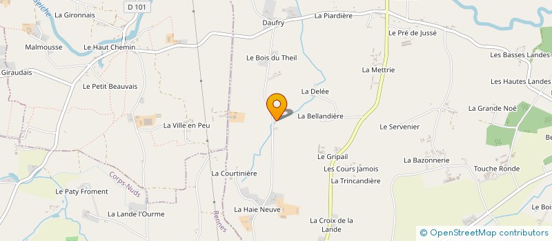 localisation de l'entreprise MONSIEUR ANTOINE RACINEUX  AMANLIS