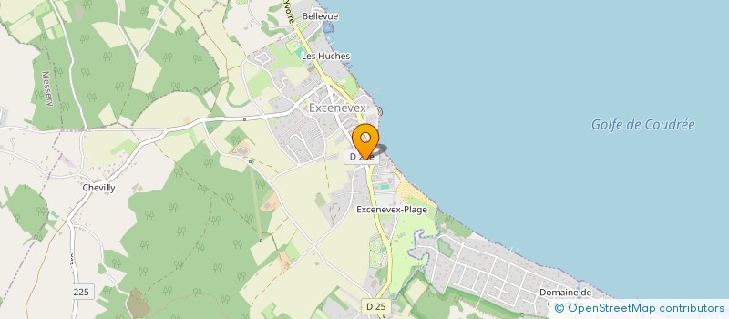 localisation de l'entreprise MONSIEUR ANTOINE RAGOT - BUJADOUX  EXCENEVEX