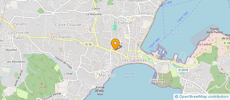 localisation de l'entreprise MONSIEUR ANTOINE RAHAL  LA SEYNE-SUR-MER