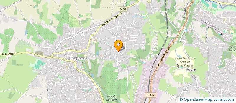 localisation de l'entreprise MONSIEUR ANTOINE RAMASCO  CHAPONOST