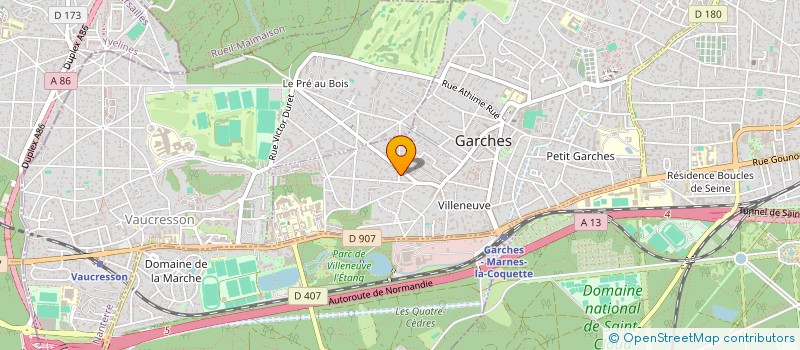 localisation de l'entreprise MONSIEUR ANTOINE RAME à GARCHES