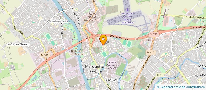 localisation de l'entreprise MONSIEUR ANTOINE RAMECOURT  MARQUETTE-LEZ-LILLE