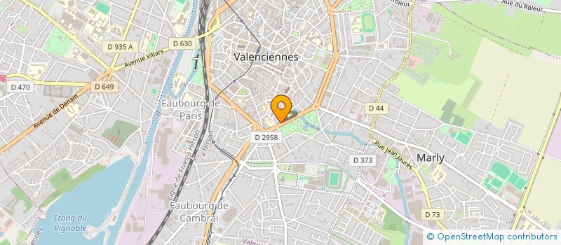 localisation de l'entreprise MONSIEUR ANTOINE RAMETTE  VALENCIENNES