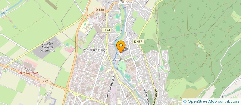 localisation de l'entreprise MONSIEUR ANTOINE RAMIS  DOUBS