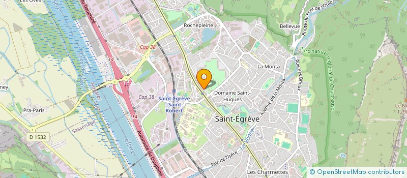 localisation de l'entreprise MONSIEUR ANTOINE RANALDI  SAINT-EGREVE