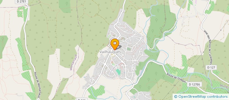 localisation de l'entreprise MONSIEUR ANTOINE RATTENNI  VAILHAUQUES