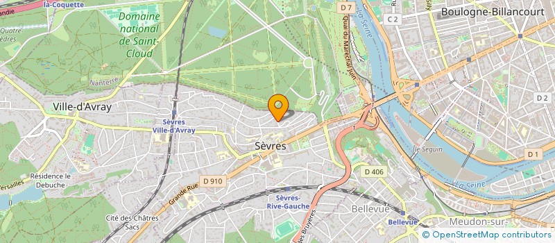 localisation de l'entreprise MONSIEUR ANTOINE RAWICZ-DEMBINSKI à SEVRES