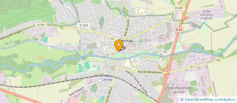 localisation de l'entreprise MONSIEUR ANTOINE REIFF à CERNAY