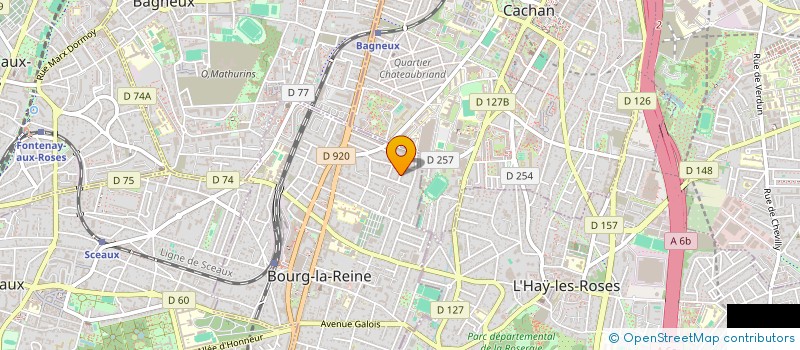 localisation de l'entreprise MONSIEUR ANTOINE REN à BOURG-LA-REINE