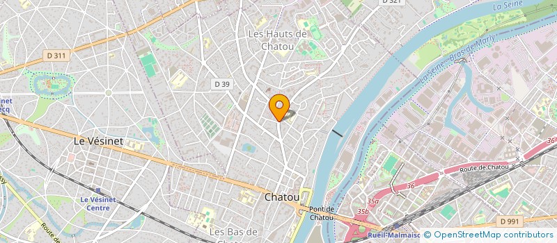 localisation de l'entreprise MONSIEUR ANTOINE RENARD à CHATOU
