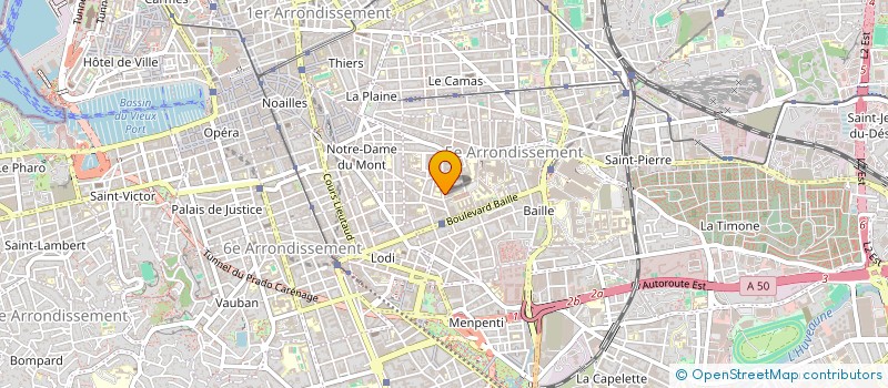 localisation de l'entreprise MONSIEUR ANTOINE RENARDIAS  MARSEILLE