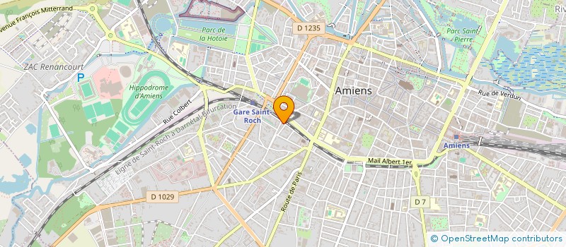 localisation de l'entreprise MONSIEUR ANTOINE RENAUX  AMIENS