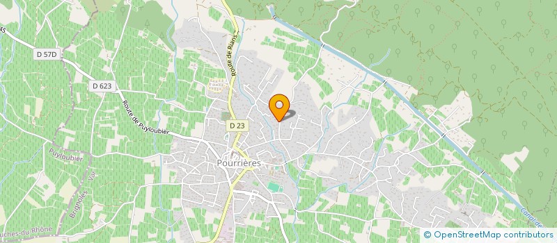 localisation de l'entreprise MONSIEUR ANTOINE RESASCO  POURRIERES