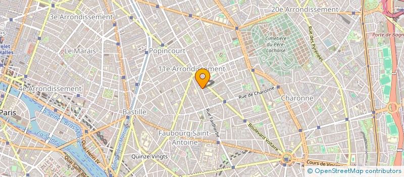 localisation de l'entreprise MONSIEUR ANTOINE RESCHE RIGON  PARIS