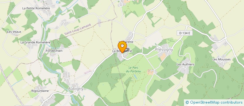 localisation de l'entreprise MONSIEUR ANTOINE REVEAU  SAINT-MARTIN-LA-PALLU