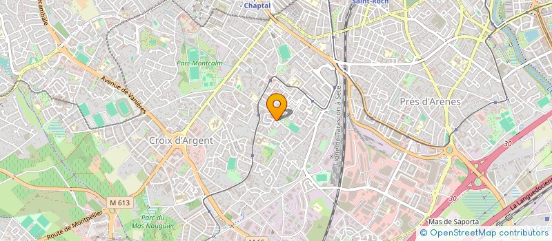 localisation de l'entreprise MONSIEUR ANTOINE REVERT à MONTPELLIER