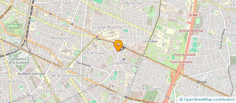 localisation de l'entreprise MONSIEUR ANTOINE REVILLARD  LYON